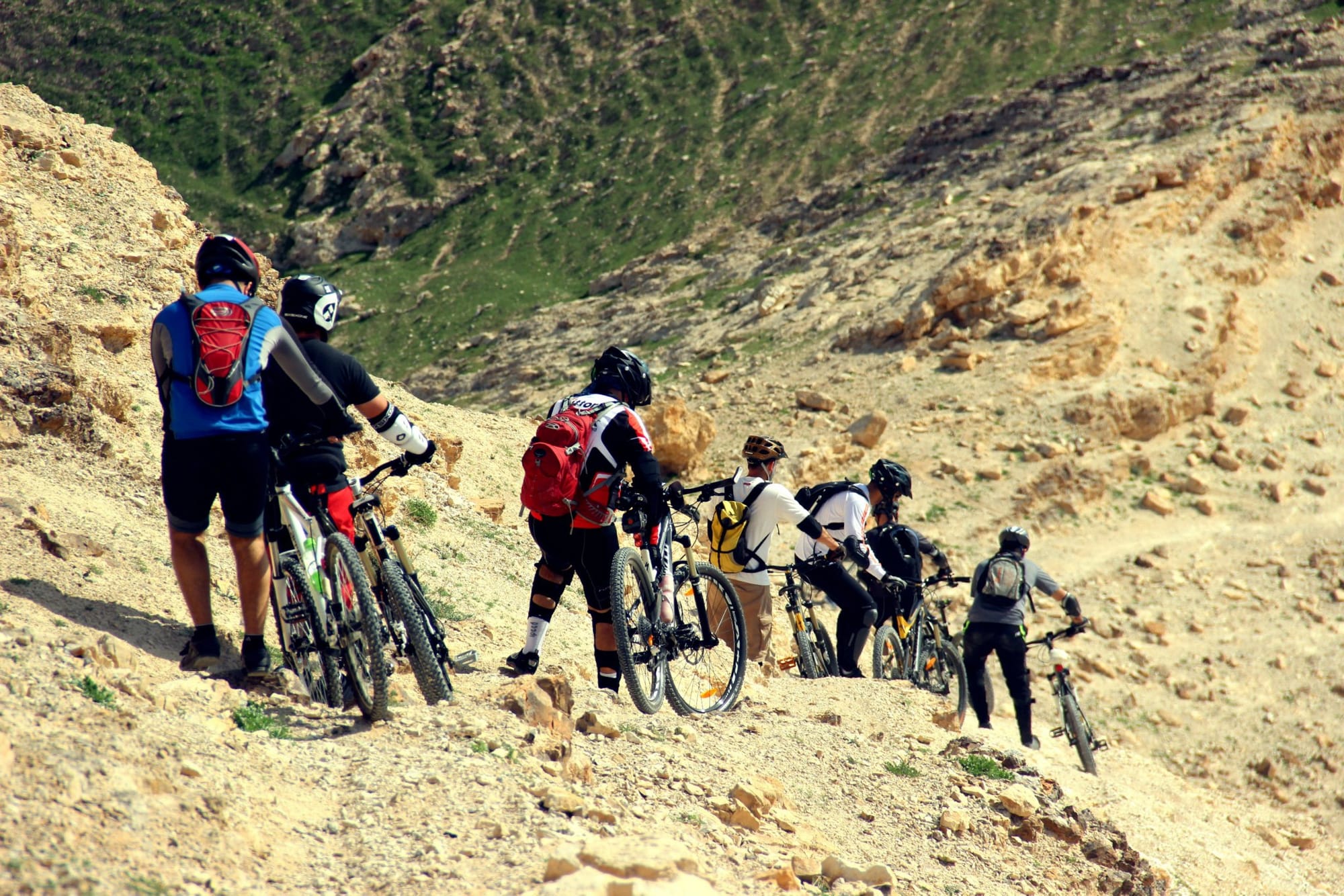 Riding in Jericho Mountains!
