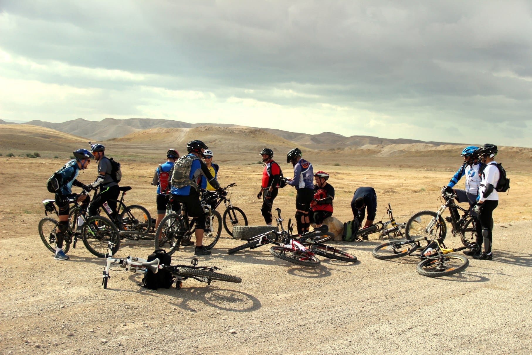 Riding in Jericho Mountains, Again!